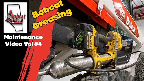 how to grease a skid steer|How To Grease Bobcat Skid.